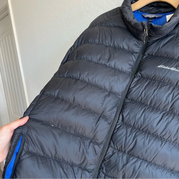 Mens Eddie Bauer Microlight III Down Packable Water Repel Puffer Jacket EB650 - Picture 7 of 10